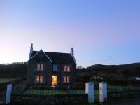 House at Sunset